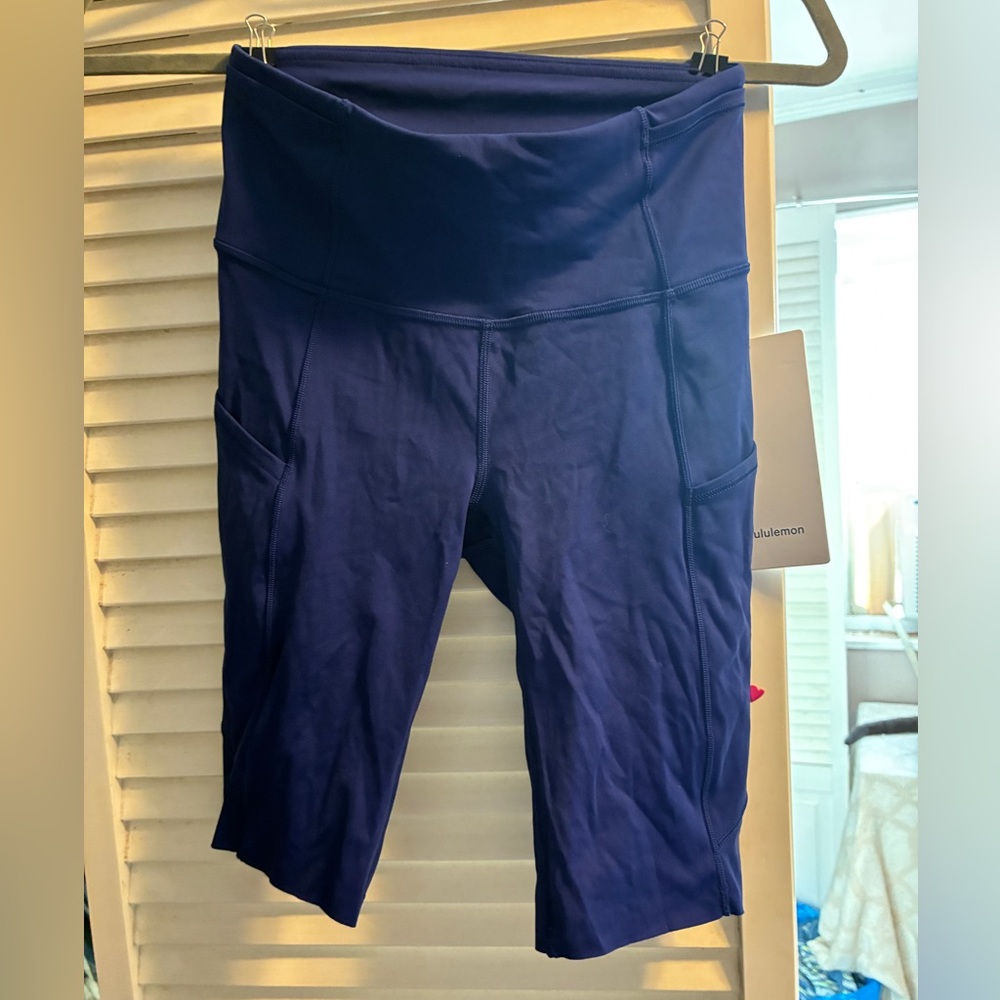 Lululemon Athletica Deep Blue Shorts